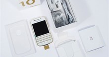 BlackBerry ra Q10 màu trắng mạ vàng tại UAE