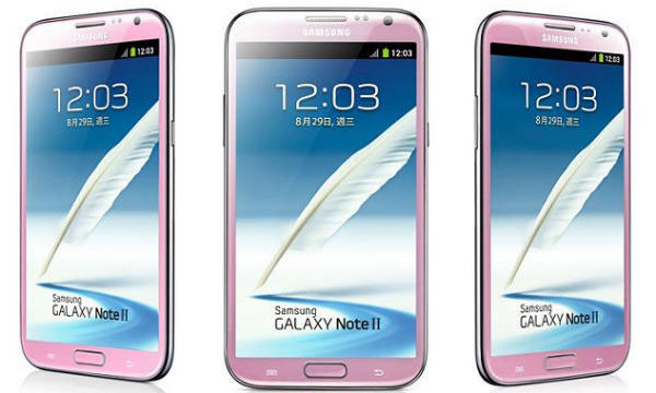 Galaxy Note III Samsung có thể ra mẫu Galaxy Note III màu hồng