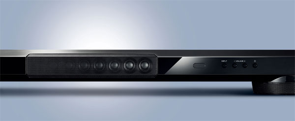 Yamaha YSP-1400 có tổng công suất 76W Loa soundbar Yamaha âm bass chắc khỏe nhờ tích hợp subwoofer