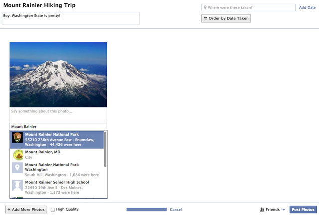 Hướng dẫn "dùng chung album ảnh" trên Facebook