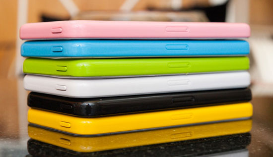 Mô hình iPhone 5C đa sắc màu tại Việt Nam