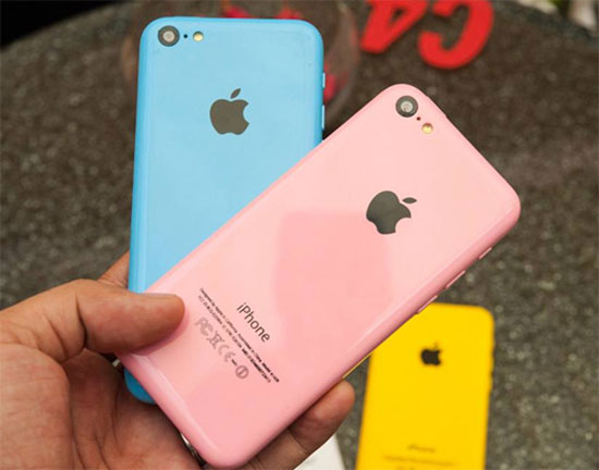 Mô hình iPhone 5C đa sắc màu tại Việt Nam