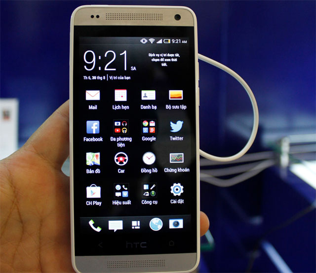 HTC One Mini xuất hiện tại triển lãm VCW 2013