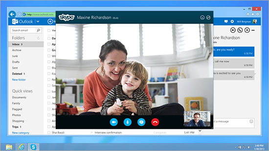 Skype đang phát triển công nghệ gọi video 3D