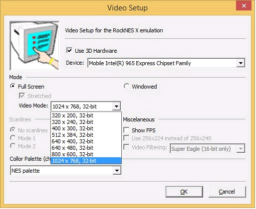 Hơn 200 thể loại games cổ điển được giả lập chơi trên PC