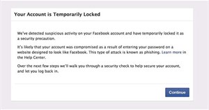 Facebook khoá acc, đòi đổi mật khẩu... cứ làm theo, đừng lo lắng