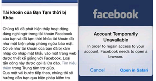 Facebook lên tiếng vụ bắt đổi mật khẩu hàng loạt