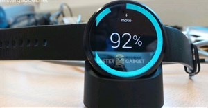 Đồng hồ Moto 360 có thể hoạt động liên tục 2,5 ngày