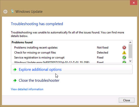 Làm gì khi Windows Update "dở chứng"