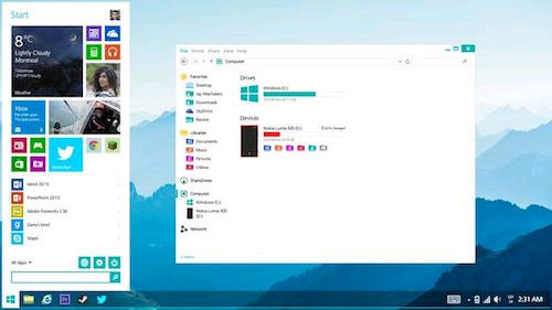 Windows 9 Bản dùng thử Windows 9 có thể cho tải về tháng sau