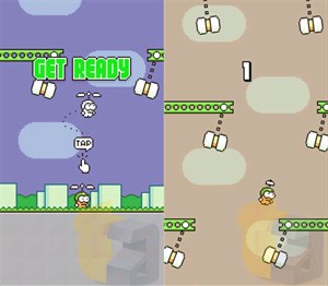 Swing Copters là game tiếp theo của tác giả Flappy Bird