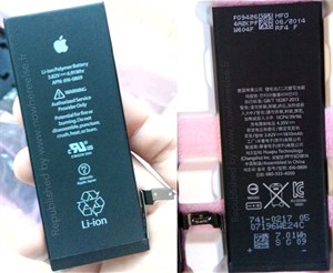 iPhone 6 chỉ dùng RAM 1GB, pin 1.810mAh