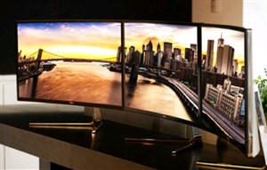 LG ra mắt màn hình máy tính cong 34 inch