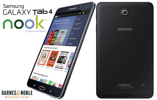Samsung Galaxy Tab 4 Nook Samsung ra mắt bản Galaxy Tab 4 cho người thích đọc sách