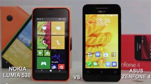 Video so sánh chi tiết Nokia Lumia 530 và Asus Zenfone 4