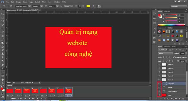 Với Adobe Photoshop, bạn hoàn toàn có thể tạo ra những ảnh động và ảnh GIF tuyệt đẹp mà bạn yêu thích. Tạo ảnh động và ảnh GIF bằng Adobe Photoshop cực kỳ dễ dàng và thú vị. Đặc biệt là với những công cụ chỉnh sửa chuyên nghiệp của Photoshop, bạn có thể tạo ra những ảnh động cực kỳ độc đáo và ấn tượng.