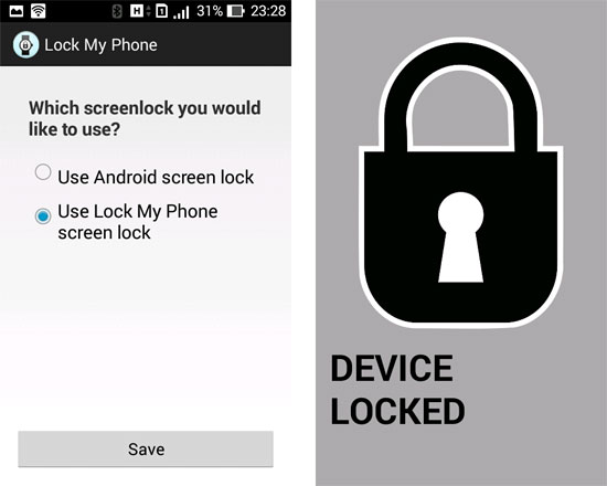 Ứng dụng khóa smartphone trên smartwatch Ứng dụng khóa smartphone ngay trên đồng hồ thông minh