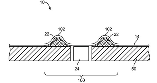 Apple nhận bằng sáng chế màn hình uốn dẻo