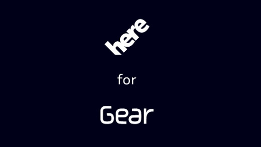 Ứng dụng HERE cho các smartwatch Samsung Gear