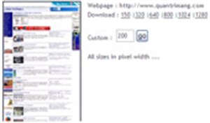 Chụp toàn bộ trang web không cần phần mềm