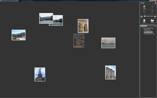 Microsoft AutoCollage: nghệ thuật pha trộn hình ảnh
