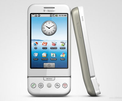 Giao diện màn hình chính của Google phone