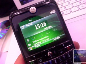 Motorola Q11 có kết nối Wi-Fi