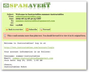 Bảo vệ Email khỏi Spam với Spamavert