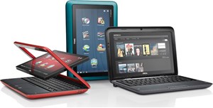 Dell ra mắt netbook kiêm máy tính bảng