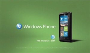 HTC Mondrian rò rỉ trong quảng cáo Windows Phone 7 