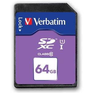 Verbatim ra mắt thẻ nhớ SDXC 64GB