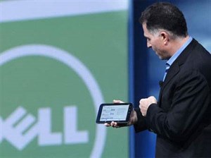 Dell “dàn quân” chuẩn bị tấn công iPad