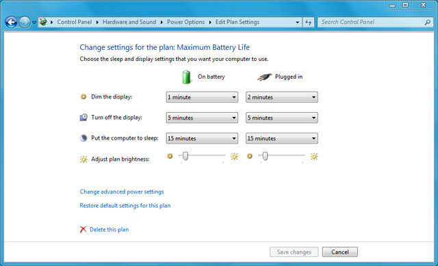 Mẹo tiết kiệm pin cho laptop chạy Windows