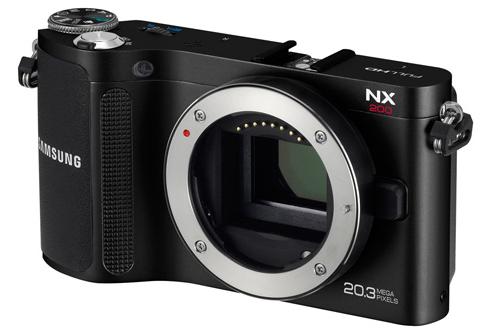 Samsung NX200 cảm biến 20,3 'chấm', quay Full HD