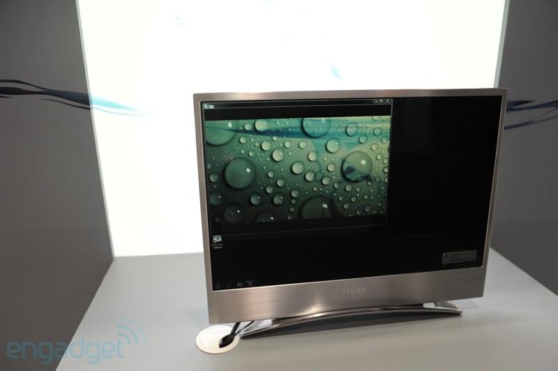 Haier trình diễn TV OLED màn trong suốt