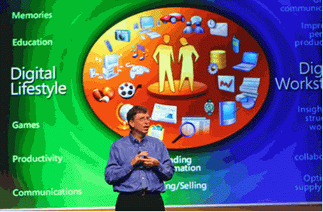 So "găng" tài thuyết trình của 2 ông vua làng công nghệ