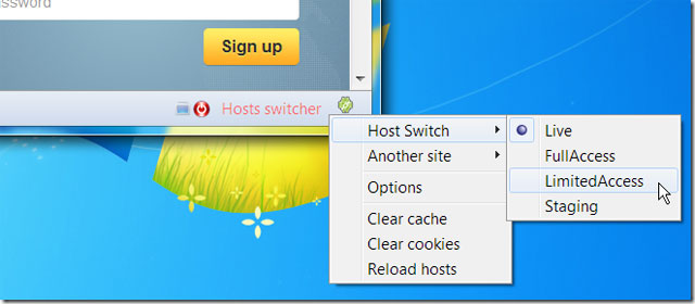 Dùng nhiều file Hosts khác nhau trên Firefox