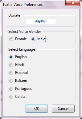 Chuyển đổi văn bản thành file giọng nói trong Firefox