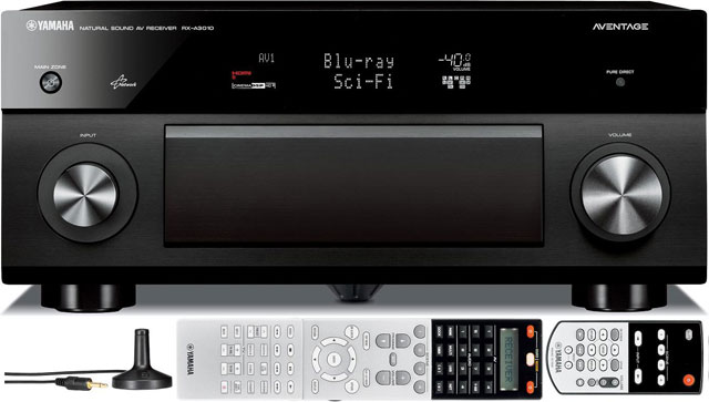 4 A/V receiver Yamaha cao cấp lên kệ