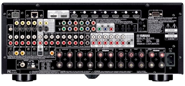 4 A/V receiver Yamaha cao cấp lên kệ