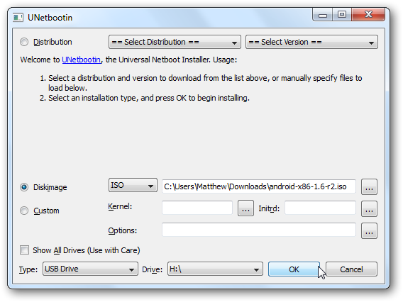 Chạy Android trên Netbook hoặc Desktop