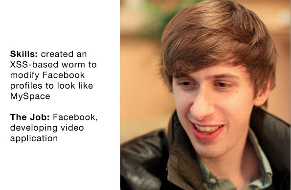 10 hacker được các hãng công nghệ săn đón