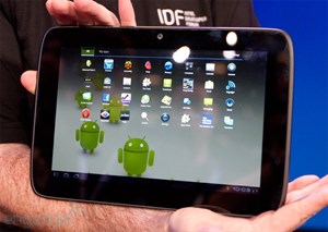 Intel hé lộ mẫu tablet Android chạy chip Medfield