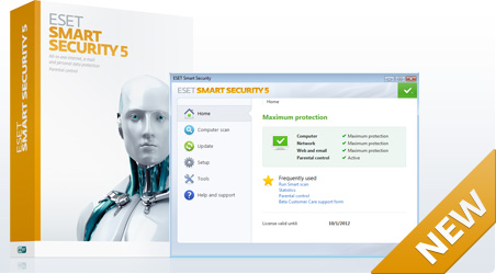 ESET ra mắt NOD32 Antivirus 5 và Smart Security 5