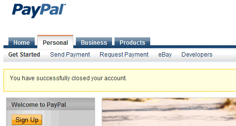 Làm thế nào để “đóng cửa” tài khoản Paypal?