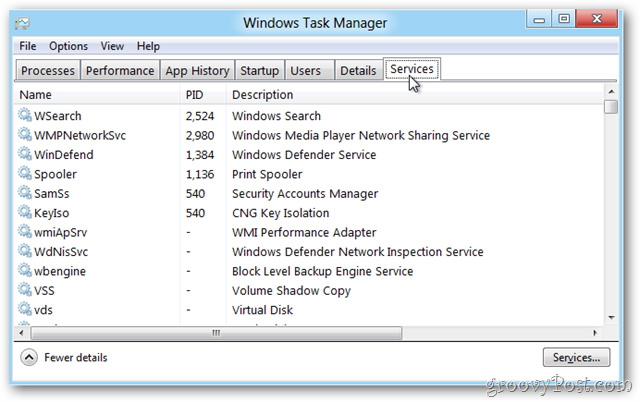 Trải nghiệm Task Manager hoàn toàn mới trong Windows 8