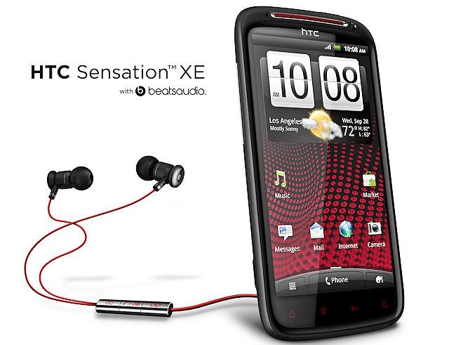 Sensation XE với công nghệ âm thanh Beats.