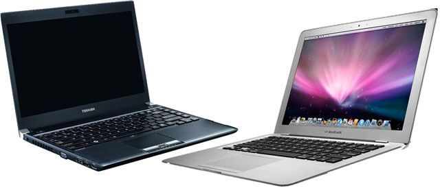 MacBook Air đọ sức cùng Portégé R830