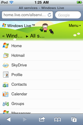 Truy cập SkyDrive từ iPhone