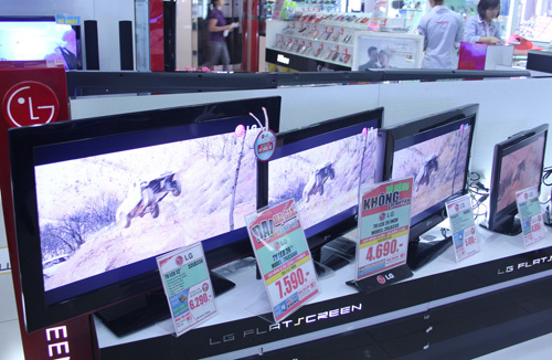 TV LCD giảm giá mạnh mùa thanh lý